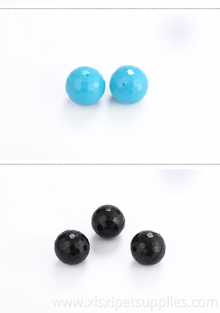 mixed color ball with bell for pet playing toy cat accessories
